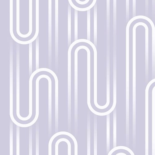 Envy Vliesbehang | Ups N Downs Lavender - Paars - 10mx52cm
