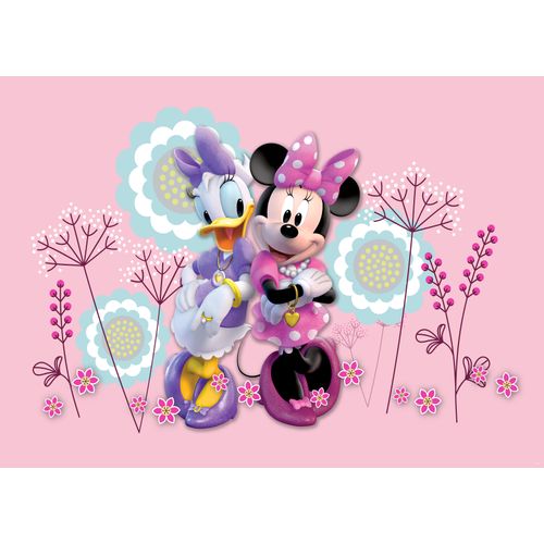 Disney Poster Minnie Mouse & Katrien Duck Roze - 160 X 110 Cm - 600670