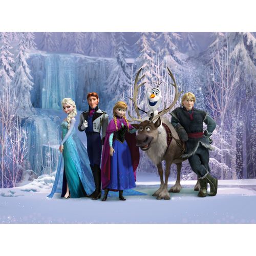 Disney Fotobehang Frozen Paars - 360 X 270 Cm - 600589