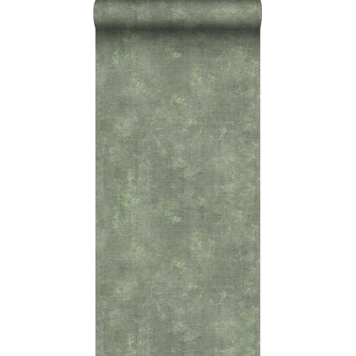 Estahome Behang Betonlook Vergrijsd Groen - 50 X 900 Cm - 148756
