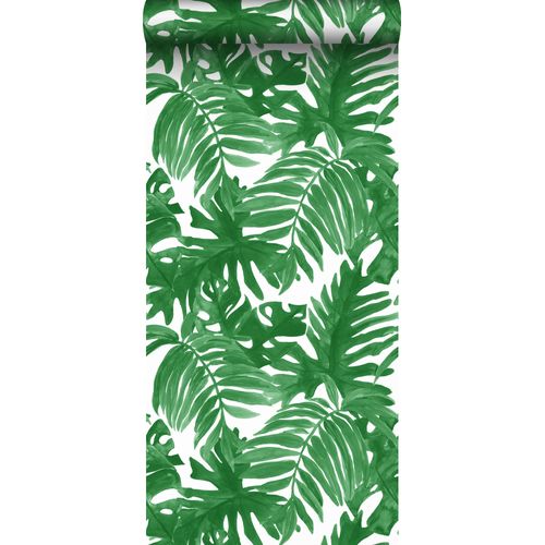 Sanders & Sanders Behang Palmbladeren Tropisch Junglegroen - 0,53 X 10,05 M - 935266