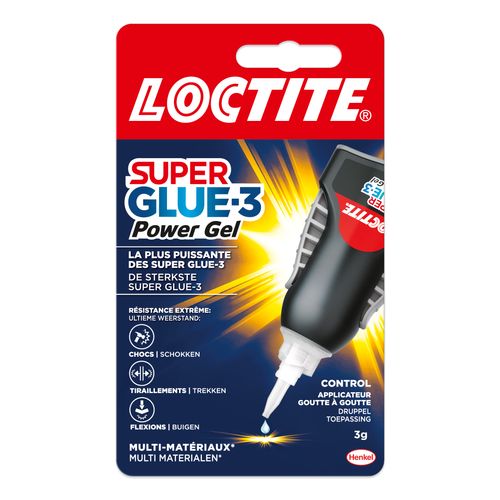 Loctite Secondelijm Super Glue-3 Power Gel 3gr