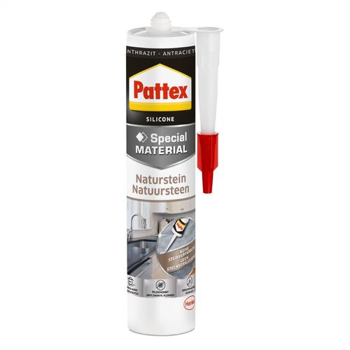 Pattex Special Material Natuursteen Silicone Antraciet 300ml